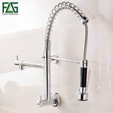 flg wall mounted kitchen faucet pull