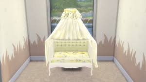 It no longer is attached to the default bassinet/crib when . Sims 4 Crib Mod