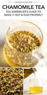 Chamomile Tea Is The Perfect Relaxing Beverage Especially For Bedtime Since It Does Not Contain Caff Chamomile Tea Recipe Chamomile Tea Chamomile Tea Benefits