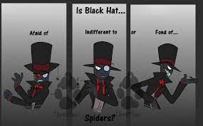 Villainous Black Hat Spiders By Red Fox92 Deviantart Com On Deviantart Black Hat Black Hat Villainous Villainous Fanart