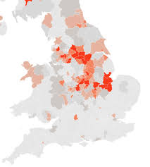 The public are being asked to follow the new rules, which replaces the tier. New Covid Map Predicts Hotspots When Lockdown Is Eased Is Your Area On The List Mirror Online
