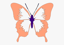 Butterflies in png and psd with transparent background, download. Black And White Butterfly Outline Free Transparent Clipart Clipartkey