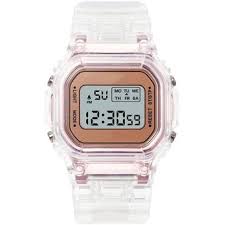 Reloj Digital Para Mujer Cuadrado Transparente A La Moda Deportivo Resistente Al Agua Reloj Electronico Para Mujer Wh0025002 Linio Peru Un055fa193e27lpe