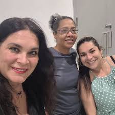 My Family way before Fame hit our household. From left to right Lorraine,  Stedman & Doris then myself in pink & green! Del was too small for this  photo session. I don't