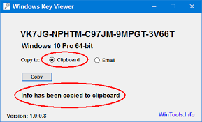 Windows Key Viewer Wintools Info