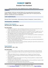 Team Assistant Resume Samples Qwikresume