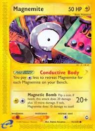 Magnemite is an electric & steel pokémon. Magnemite 91 Aquapolis Pokemon Card Prices Trends