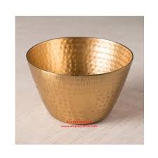 Decorative bowls & plates (91). Gold Hammered Metal Bowl Buy Gold Hammered Metal Bowl In Moradabad Uttar Pradesh