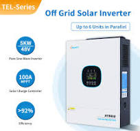 5000W 48V to 120V Solar Inverter Charger Supports Up to 6 Units in Parallel