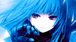 Anime, anime girls, blue eyes, dark hair, flower in hair, hatsune miku. Blue Hair Anime Girl Wallpapers Wallpaper Cave