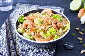 Salade Thai De Crevettes La Recette De Salade Thai De Crevettes Foodette Salade Thai Recette Salade Crevette Recette Salade Ete