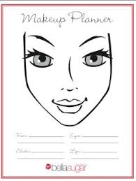 338 best face chart images face makeup face charts