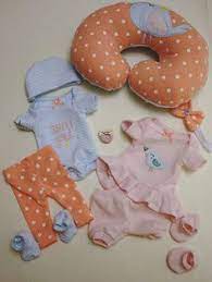 Ooak Baby Doll Clothes 10 Tiny Miracle Mini Reborn Outfit Ten Piece Layette Set Baby Doll Clothes Baby Doll Accessories Baby Alive Dolls