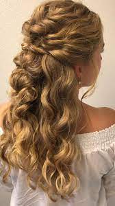 Boho Half Updo Video Boho Hairstyles Natural Curls Hairstyles Curly Hair Styles