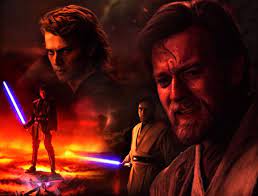 Anakin Vs Obi Wan Wallpaper 65 Images Star Wars Characters Star Wars Art Obi Wan