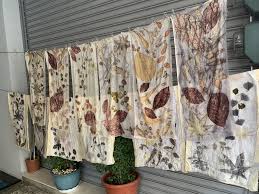 1day 毛技法 printed shower curtain decor prints