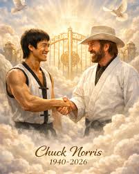 Sad to announce Chuck Norris has passed #RIP Chuck Norris didn't just fight  opponents, he fought time itself. In his final battle, there were no  cameras, no crowds, just the quiet strength