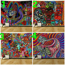 Bjyhiyh mushroom trippy tapestry,wall hanging aesthetic tapestries extra large psychedelic galaxy tapestry for bedroom decor(90×60) 4.8 out of 5 stars 21 $19.99 $ 19. Psychedelic Tapestry Wall Hanging Magical Tapestry Pattern Wall Hanging Trippy Wall Tapestries Hippy Tapestry For Living Room Bedroom Dorm Abstract Art Wall Decor Wish