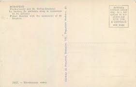 Discover péter mansfeld monument in budapest, hungary: Hungary Budapest Szent Istvan Fisher Bastion Saint Stephen Equestrian Statue Hippostcard