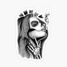 If you are interested in getting a chicano tattoo than you should probably research all the possible ideas for this style as well as their meaning and find the one that best fits your taste, below are some possible designs made in this style. 420 Mary Design Chicano Tattoo Art Poster By Kulturala Redbubble