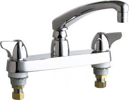 deck mounted manual sink faucet with 8