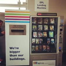 An Edmonton Public Library Book Vending Machine Teens Requested This At Our Swots Somewhere Other Than Li Library Books Little Free Libraries Little Library