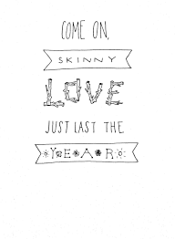 Birdy Let It All Go Lyrics Meaning Come On Skinny Love Song Quotes Music Quotes