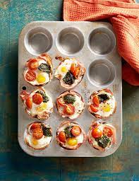 Breakfast Ham And Egg Cups Recipe Ham Breakfast Easy Brunch Recipes Breakfast Brunch Recipes