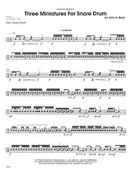 Download Digital Sheet Music For Snare Drums