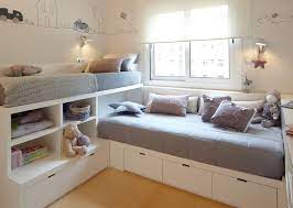 Decorating your son or daughter's room can be an intimidating process. 12 Clever Small Kids Room Storage Ideas Small Kids Room Storage Kids Room Childrens Bedrooms