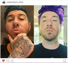 High school crush zacky vengeance avenged sevenfold welcome to the family the rev most beautiful man things to think about crushes bands. Zacky Blue Or Purple Hair Zacky Vengeance Avenged Sevenfold A7x