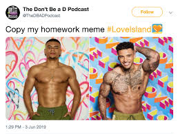 Season 5 Love Island Memes Love Island Great Memes Tv Show Quotes