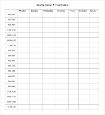 8 Free Timetable Templates Excel Pdf Formats Study Schedule Template Timetable Template Study Plan Template
