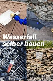 Wasserfall Selber Bauen In 2020 Wasserbecken Garten Wasserwand Garten Wasserfall Garten