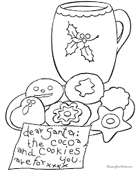 What color do you think of for christmas? Cookie Coloring Pages To Print Coloring Home