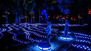 Sakuya Lumina An Enchanted Night Walk At Osaka Castle Moment Factory In 2021 Osaka Castle Night Walking Castle
