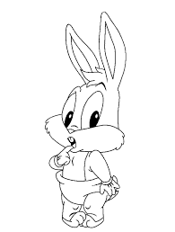 Pictures Of Looney Tunes Coloring Pages Baby Bugs Bunny Bunny Coloring Pages Baby Bugs Bunny Baby Looney Tunes