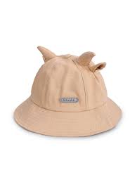 Cute Animal Ear Bucket Hats Black Light Khaki Tangerine Yellow Bucket Hat Black Animal Ears Hats