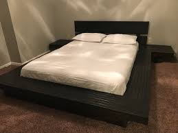 With their low proximity to the ground and simple appearance, these bed frames are adored by individuals who enjoy a minimalist style. I Made A Japanese Style Low Platform Bed With Wing Stands The Whole Thing Can Be Taken Apart Like A Puzzle And With With No Screws Somethingimade