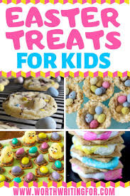 Refrigerate up to two days ahead and bring to room temperature before serving. 21 Cute Easy Easter Treats For Kids Easy Easter Treats Gluten Free Easter Desserts Gluten Free Easter