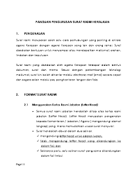 Ramai yang menulis format surat rasmi yang salah. Pdf Panduan Pengurusan Surat Rasmi Kerajaan Hakkuo Ame Kiong Academia Edu