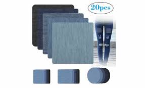 Looking to upgrade an old pair or diy the jeans you recently went thrifting for? Up To 57 Off On 20pcs Diy Design Iron On Deni Groupon Goods