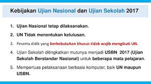 Perasaan bahagia yang lebih besar dibanding saat anak masuk ke tk dua tahun yang lalu. Ujian Nasional Ujian Sekolah Ujian Sekolah Berstandar Nasional Ppt Download