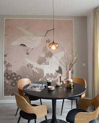 Modern behang geef je interieur een moderne touch met ons stijlvolle moderne behang. Eetkamer Make Over Met Kraanvogel Fotobehang Van Fonq Mariscasa