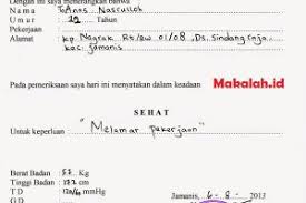 Contoh surat pernyataan adalah surat yang digunakan untuk menyatakan sesuatu kepada penerima. Surat Keterangan Sehat Archives Karya Tulis Dan Makalah Ilmiah