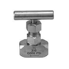 Stainless Steel Instrumentation Needle Valves - 1/4" 6000 PSI