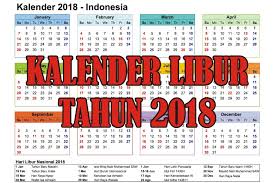 Tarikh berikut mungkin diubah suai. Tahun 2018 Hari Libur Nasional Dan Cuti Bersama 21 Hari