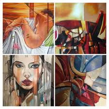 Carlos, 20 x 25 cm acrylic inks