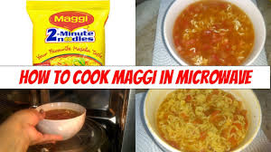 For each cup of rice place the rice in a wok or sauté pan with your choice of oil. How To Cook Maggi In Microwave Sanaslifee Sana K Youtube