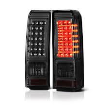 06 09 Hummer H3 Euro Style Performance Led Tail Lights Smoked